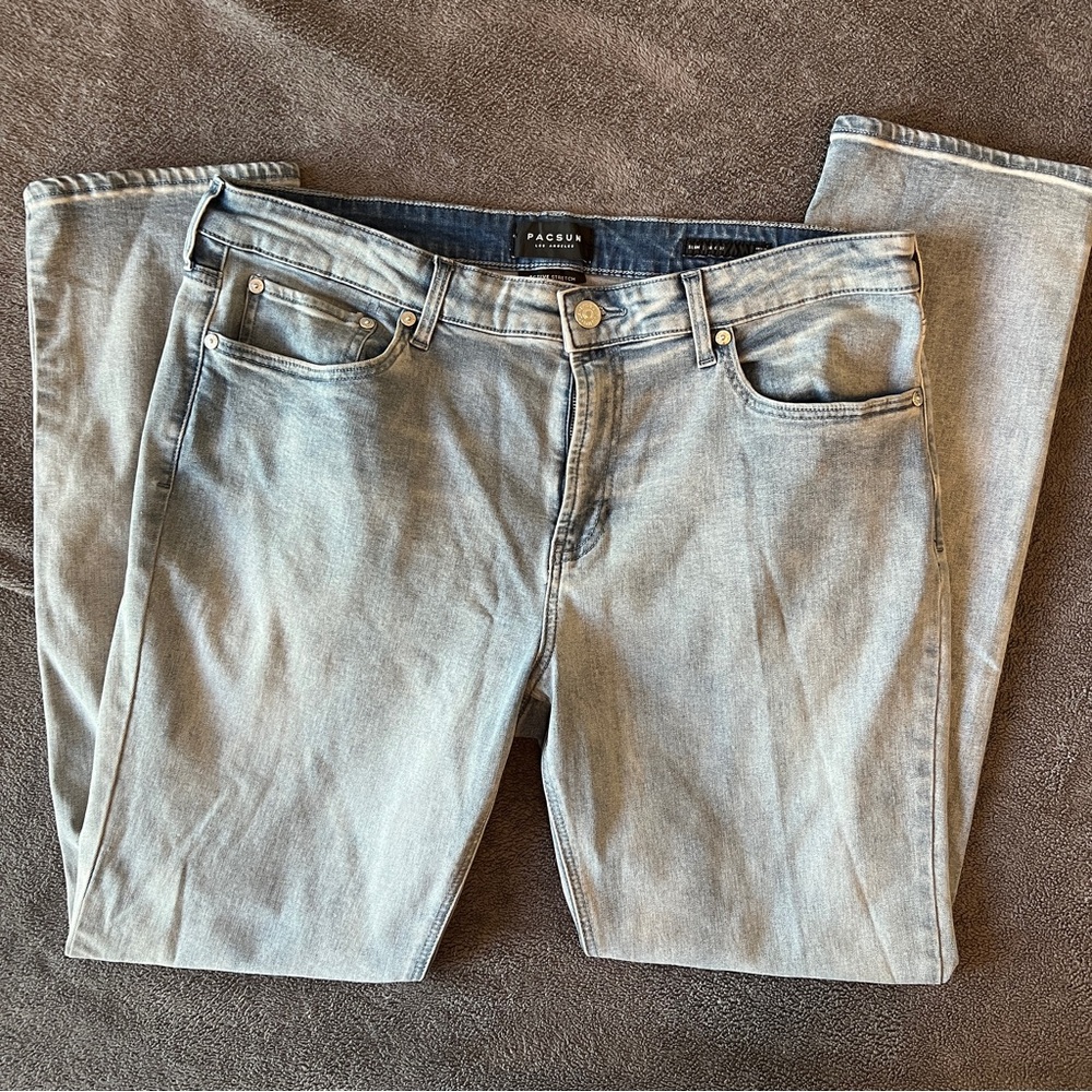 🔥PacSun Denim Slim Fit Jeans - Picture 2 of 6